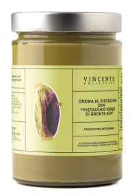 VINCENTE VASO GR.180 CREMA PISTACCHIO DI BRONTE